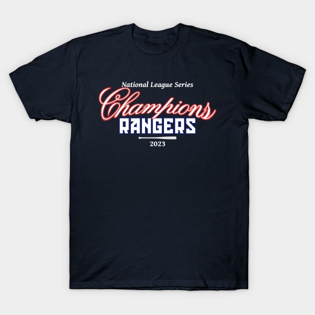 Rangers - NL Champions 2023 T-Shirt by CovpaTees